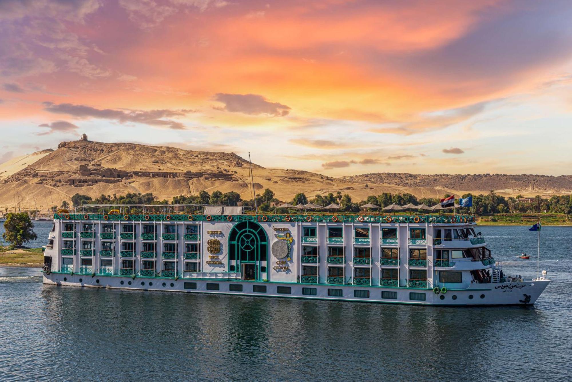 Sonesta Moon Goddess Cruise - From Aswan To Luxor - 03 & 07 Nights Every Friday Hotel Exterior photo